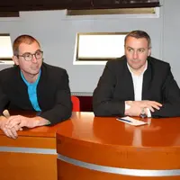 Anthony Fayolle et Yannick Fialip ont présenté leurs voeux agricoles à la presse départementale.