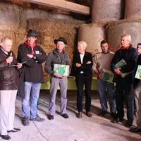Les 10 agriculteurs participants ont été primés.
