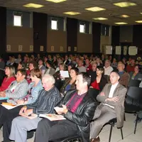 Une centaine de professionnels de la santé et de partenaires de la CPAM a participé à ce colloque.