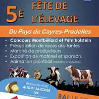 5ème fête de l'élevage de Cayres-Pradelles  samedi 22 avril