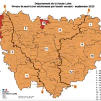 Sécheresse en Haute-Loire