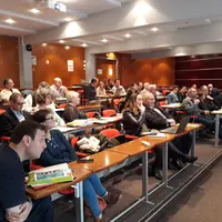 Des élus attentifs à la présentation des conseillers chambre d’agriculture.