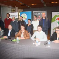 Organisateurs et partenaires étaient réunis ce 20 février dans les locaux du Département pour présenter  le stand "La Haute-Loire, fière de ses produc