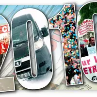 Entre revendication, culture et intempéries, l’année 2010 a été chargée en événements sociaux.