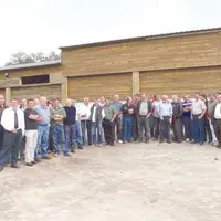 Les participants à l’assemblée générale du Herd-book salers ont visité en avant-première la nouvelle station.