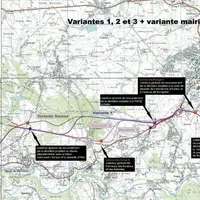 Une dizaine d’exploitations seront impactées par la déviation.