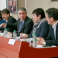 Les débats entre Alain Calmette et Vincent Descœur auront animé le dernière session de l’Assemblée départementale.