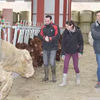 Lise Fabriès (Bio 15et Chambre d’agriculture) a accompagné le Gaec Delrieu dans son projet de conversion.