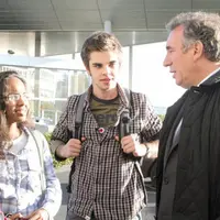 François Bayrou dans le Cantal.