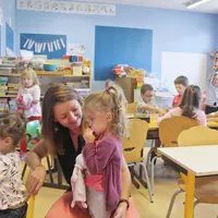 L’inspectrice d’académie met l’accent sur l’accueil des plus petits et sur la bienveillance qui prévaut tout au long de la scolarité. 