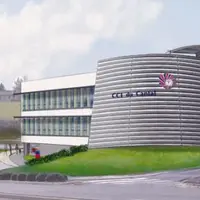 B. Bouniol s’est félicité de l’avancée des travaux du centre de formation qui sera livré fin février 2010.