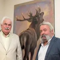 Le président des chasseurs du Cantal, Jean-Pierre Picard, et le directeur de la Fédération départementale, Jean Nicolaudie.
