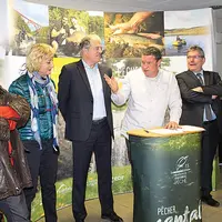 Les élus d’Arpajon, de la Caba, d’Aurillac et du Département sont venus confirmer à Marc Georger leur soutien et leur enthousiasme à l’organisation de