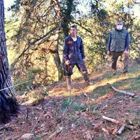 À Leynhac, on estime avoir eu de la chance après avoir maîtrisé un départ de feu lié à la foudre. Mais que ce serait-il passé en pleine forêt ? 