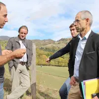 Joël Limouzin est venu à plusieurs reprises dans le Cantal sur le dossier sécheresse (ici) et rats taupiers (encadré).