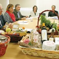 Dans ces paniers, le pays de Massiac est à déguster.