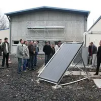 Les membres de la Capeb ont visité les installations de l’Afpa.