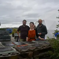 Arnaud Jalenques, Francesca Grisoni et Laurent Velle.
