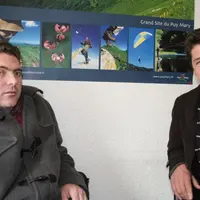 Gilles Malvesin et son président Denis Costerousse (à droite) rappellent l’intérêt de filières organisées dans un marché soumis aux aléas.