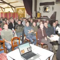Vincent Chatellier est intervenu lors de l’assemblée générale du syndicat du Contrôle laitier du Cantal.