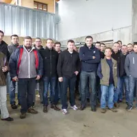 Lundi 1er février, une délégation de la Lozère a visité le marché au cadran de Mauriac. Ces éleveurs étudient la faisabilité de la création d’un cadra