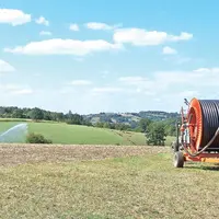 Moins de 600 ha irrigués dans le Cantal.