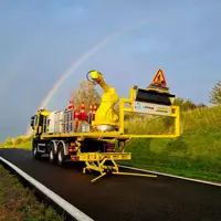 Le prototype robotisé de pose des cônes de balisage autoroutier : une première mondiale.