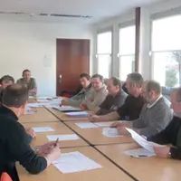 La section laitière de la FDSEA, réunie en début de semaine à Aurillac.