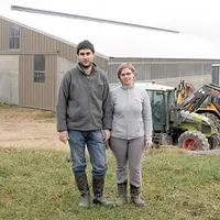 Julien Douet et Élisabeth Mallet ont tous deux un projet d’installation en Gaec en 2015.