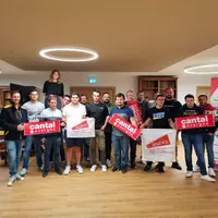 La promotion 2022 lors de la restitution de ces dix jours de formation.