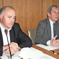 Patrick Escure et Bernard Berthelier ont confirmé une baisse de 2 % de l’impôt “Chambre” perçu via la taxe additionnelle à la TNFB pour 2015.