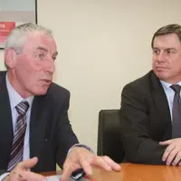 André Janot et Jean-Luc Beyer se sont voulus rassurants quant à la solidité du modèle bancaire du Crédit agricole.
