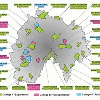 Les 31 candidats de la liste FDSEA-JA, dont 18 (visualisés avec un astérisque) nouveaux.
