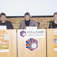 Bruno Faure, président du CDT, Michèle Couret et Jacqueline Cordesse, co-présidentes de l’Udotsi.