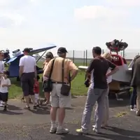 Divers aéronefs étaient exposés à l'Aéro-Club durant tout le week-end.