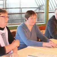 Deux agricultrices de Haute-Loire, proposant les vacances d’enfants sont venues témoigner de leur expérience.