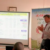 Hervé Chapelle, directeur de la Cemac-Cobevial, a animé l’assemblée générale de section, à Jussac, la semaine dernière.