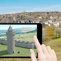 La vue en 3D permettra de visualiser ce qu’était la citadelle et la vie dans son enceinte.