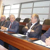 “Techniquement et économiquement, c’est un projet qui peut aller vite”, a affiché Jacques Mézard, tandis que Philippe Granier (à droite), vice-préside