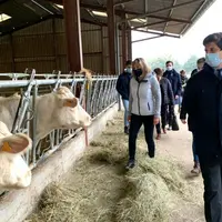 La visite d'exploitation a clôturé une journée intense de réunions sur l'export et la Pac.