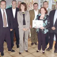 Accueillis au Baillage, à Salers, le CDT et le Crédit agricole ont contractualisé leur partenariat dans la mission “tourisme d’affaires”.