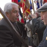 Alain Marleix à être dans le Cantal à l'occasion de sa dernière sortie officielle en tant que secrétaire d'État aux Anciens combattants.