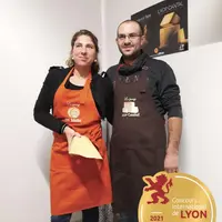 Amandine et Pierre Lespine.