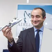 Lionel Guérin, PDG de la compagnie Airlinair, qui a bâti son succès sur l’avion ATR.