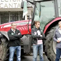 Le patron de la FDSEA n'écarte pas la nécessité de nouvelles actions syndicales  si les 18 communes cantaliennes ne sortent pas du zonage de la direct