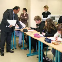 L’inspecteur d’académie en visite à l’UPI du lycée Cortat d’Aurillac.