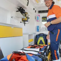 Président de la Protection civile d’Aurillac, Benjamin Casselles s’investit sans compter pour mener à bien les missions de l’antenne.