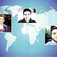 Fred, Bertrand et Clément diffusent la culture cantalienne à travers le globe et repartent des souvenirs plein la tête.