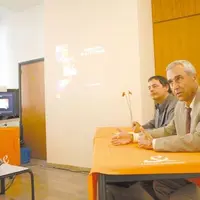 Le directeur régional de France Télécom était à Aurillac vendredi 21 septembre pour le lancement officiel de la TV d’Orange, opérationnelle depuis le