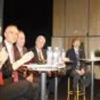 Administrateurs et directeurs de Groupama d’Oc et du Cantal.